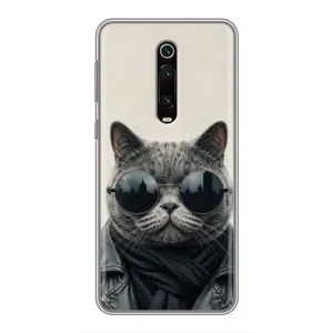 Чехол на тематику: Коты для Xiaomi Mi 9T Pro (Модный кот)