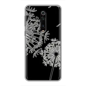 Силиконовый Чехол с одуванчиками на Xiaomi Mi 9T Pro (Одуванчики)
