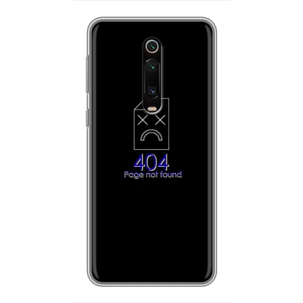 Чехол с рисунком «Ошибка 404» для Xiaomi Mi 9T Pro Чехол с рисунком «Ошибка 404» для Xiaomi Mi 9T Pro