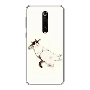 Чехол на тематику: Коты для Xiaomi Mi 9T Pro (Отдых)
