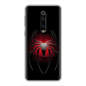 Чехол Супергерой Человека Паука на Xiaomi Mi 9T Pro (Паук)