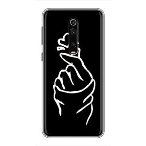 Чохол (Знак сердечка) для Xiaomi Mi 9T Pro (Сердечко на чорному)