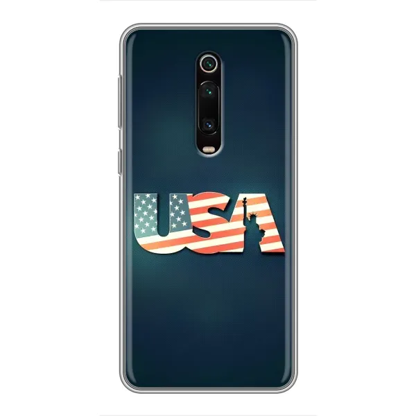 Чехол с рисунком «USA» для Xiaomi Mi 9T Pro Чехол с рисунком «USA» для Xiaomi Mi 9T Pro