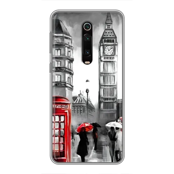 Чехол с рисунком «Вид на Биг Бен» для Xiaomi Mi 9T Pro Чехол с рисунком «Вид на Биг Бен» для Xiaomi Mi 9T Pro