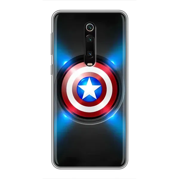 Чехол с рисунком «Яркий Щит Капитана» для Xiaomi Mi 9T Pro Чехол с рисунком «Яркий Щит Капитана» для Xiaomi Mi 9T Pro