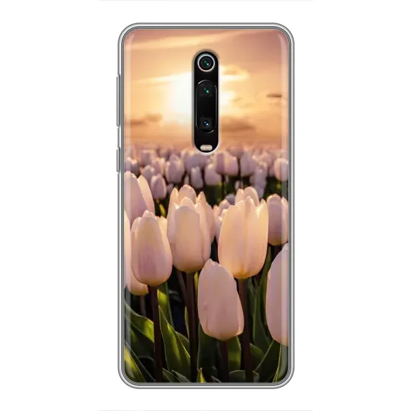 Чехол с рисунком «Закат с цветами» для Xiaomi Mi 9T Pro Чехол с рисунком «Закат с цветами» для Xiaomi Mi 9T Pro