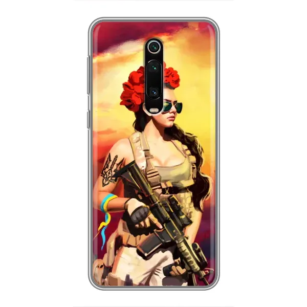 Чехол с рисунком «Женщина солдат» для Xiaomi Mi 9T Pro Чехол с рисунком «Женщина солдат» для Xiaomi Mi 9T Pro