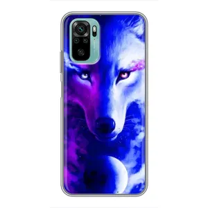 Чохол з Вовком на Xiaomi Redmi Note 10 5G (Арт-Вовк)