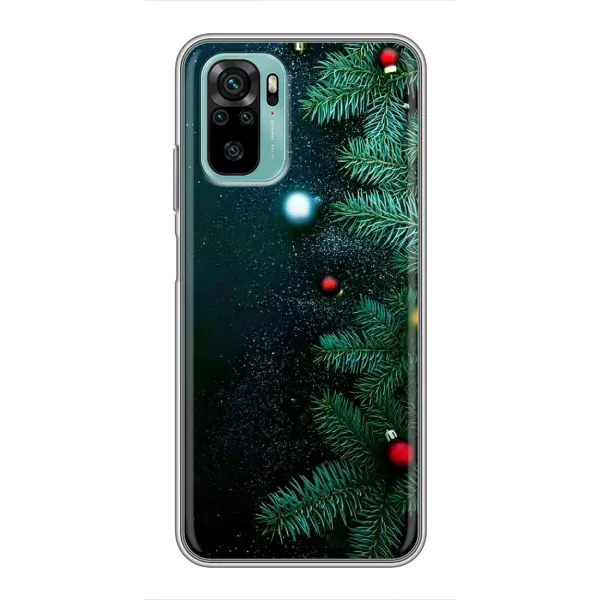 Чехол с рисунком «Елка» для Xiaomi Redmi Note 10 5G Чехол с рисунком «Елка» для Xiaomi Redmi Note 10 5G