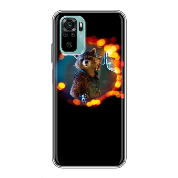 Чехол с рисунком «Енот Ракета» для Xiaomi Redmi Note 10 5G Чехол с рисунком «Енот Ракета» для Xiaomi Redmi Note 10 5G