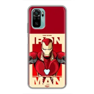 Чехол Супергерой Железный человек на Xiaomi Redmi Note 10 5G (Iron man)