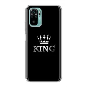 Чохол (Корона на чорному фоні) для Редмі Нот 10 (5G)