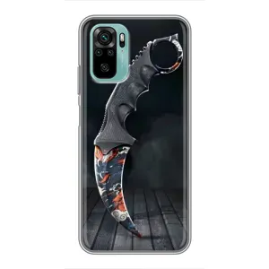 Чехол КИБЕРСПОРТ для Xiaomi Redmi Note 10 5G (Кинжал КС ГО)