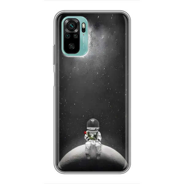 Чехол с рисунком «Космонавт романтик» для Xiaomi Redmi Note 10 5G Чехол с рисунком «Космонавт романтик» для Xiaomi Redmi Note 10 5G