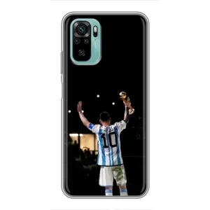 Чохли Лео Мессі Аргентина для Xiaomi Redmi Note 10 5G (Лео Чемпіон)
