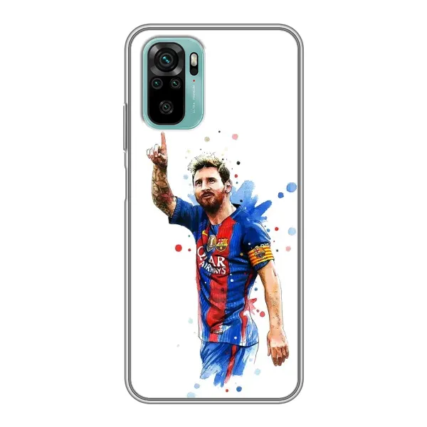 Чехол с рисунком «Leo Messi» для Xiaomi Redmi Note 10 5G Чехол с рисунком «Leo Messi» для Xiaomi Redmi Note 10 5G