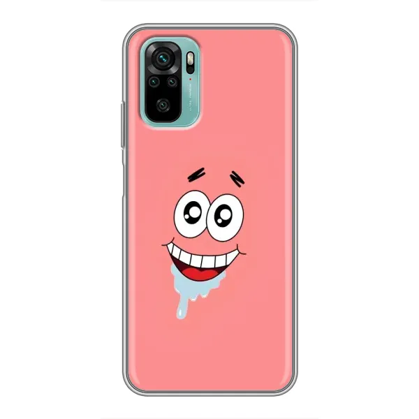 Чохол з малюнком «Мордочка Патріка» для Xiaomi Redmi Note 10 5G Чохол з малюнком «Мордочка Патріка» для Xiaomi Redmi Note 10 5G