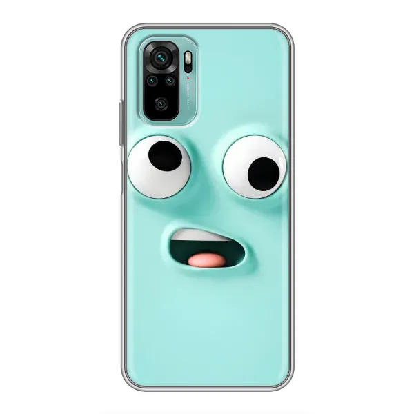 Чехол с рисунком «Забавное мятное лицо» для Xiaomi Redmi Note 10 5G Чехол с рисунком «Забавное мятное лицо» для Xiaomi Redmi Note 10 5G
