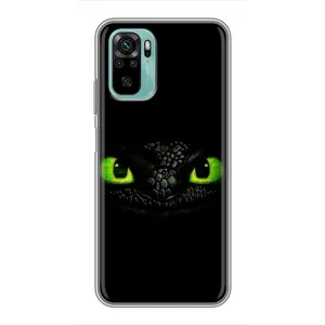 Чехол дракон Беззубик для Xiaomi Redmi Note 10 5G (Глаза Беззубика)