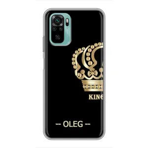 Именные Чехлы для Xiaomi Redmi Note 10 5G (OLEG)