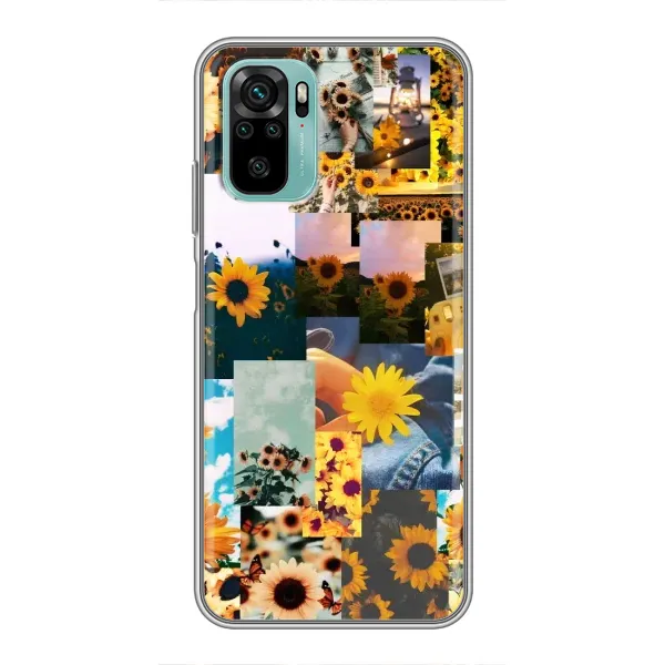 Чехол с рисунком «Подсолнуховый дизайн» для Xiaomi Redmi Note 10 5G Чехол с рисунком «Подсолнуховый дизайн» для Xiaomi Redmi Note 10 5G