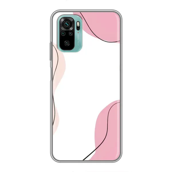 Чехол с рисунком «Розовый фон» для Xiaomi Redmi Note 10 5G Чехол с рисунком «Розовый фон» для Xiaomi Redmi Note 10 5G