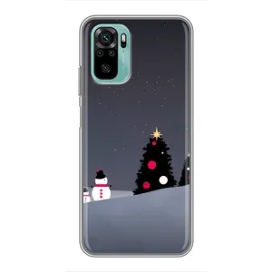 Чохли на Новий Рік Xiaomi Redmi Note 10 5G (Сніговички)
