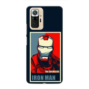 Чохол Супергерой Залізна Людина на Xiaomi Redmi Note 10 Pro (Art Iron man)