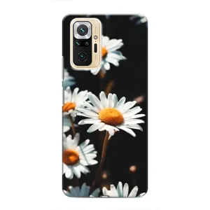 Чохол з ромашками на Xiaomi Redmi Note 10 Pro (Білі ромашки)