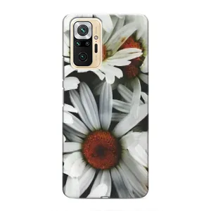 Чохол з ромашками на Xiaomi Redmi Note 10 Pro (Квіти Ромашки)