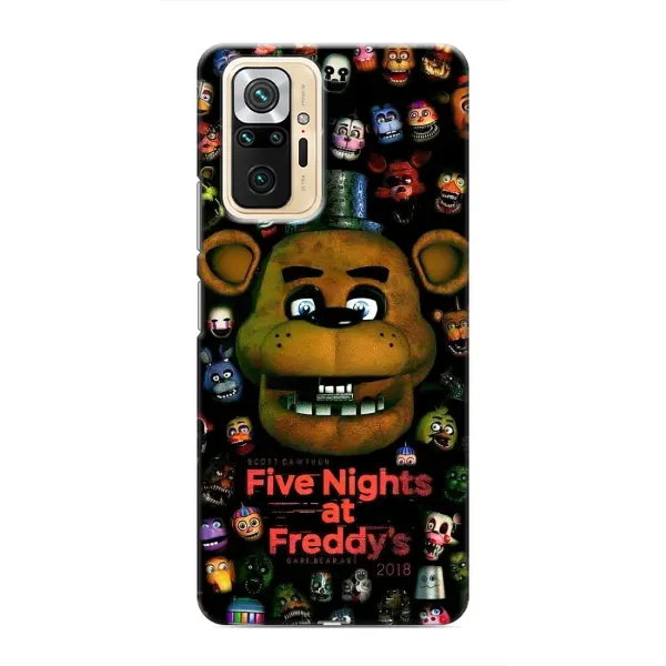 Чехол с рисунком «Freddy» для Xiaomi Redmi Note 10 Pro Чехол с рисунком «Freddy» для Xiaomi Redmi Note 10 Pro