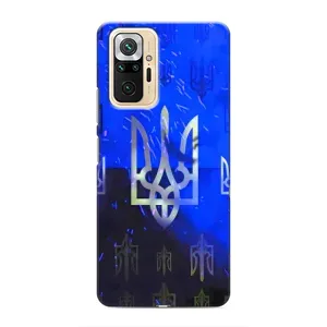 Чехол Укр Символика для Xiaomi Redmi Note 10 Pro (Герб)