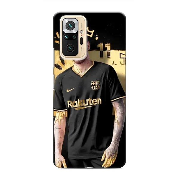 Чехол с рисунком «Gold Neymar» для Xiaomi Redmi Note 10 Pro Чехол с рисунком «Gold Neymar» для Xiaomi Redmi Note 10 Pro