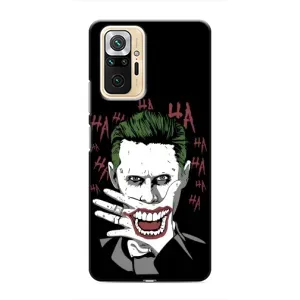 Чехлы с картинкой Джокера на Xiaomi Redmi Note 10 Pro (Hahaha)