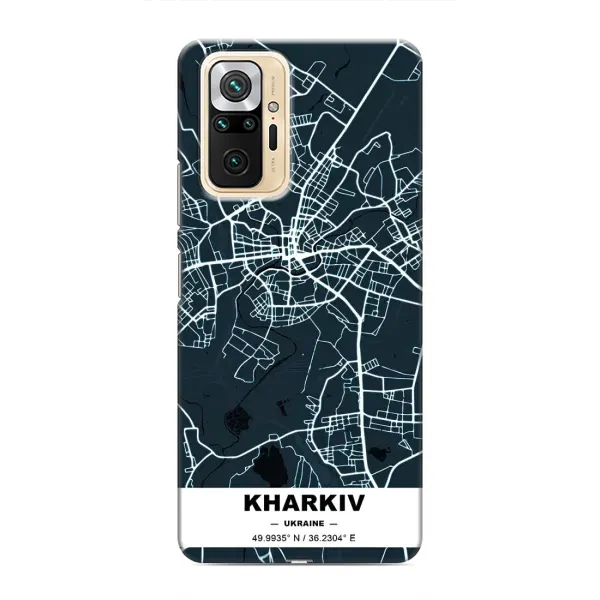 Чехол с рисунком «Харьков» для Xiaomi Redmi Note 10 Pro Чехол с рисунком «Харьков» для Xiaomi Redmi Note 10 Pro