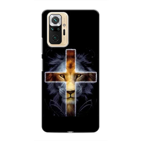 Чехол с рисунком «Иисус Лев» для Xiaomi Redmi Note 10 Pro Чехол с рисунком «Иисус Лев» для Xiaomi Redmi Note 10 Pro