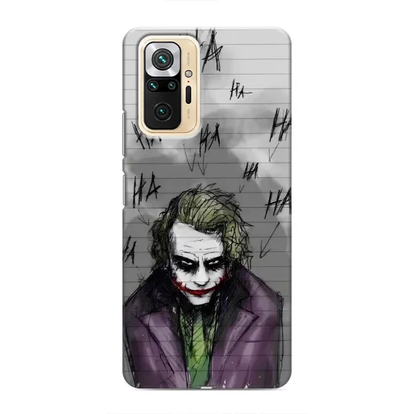 Чехол с рисунком «Joker клоун» для Xiaomi Redmi Note 10 Pro Чехол с рисунком «Joker клоун» для Xiaomi Redmi Note 10 Pro