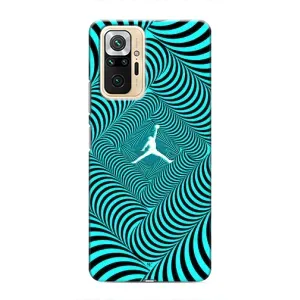 Силиконовый Чехол Nike Air Jordan на Редми Нот 10 Про (Jordan)