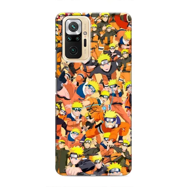 Чехол с рисунком «Коллаж Наруто» для Xiaomi Redmi Note 10 Pro Чехол с рисунком «Коллаж Наруто» для Xiaomi Redmi Note 10 Pro