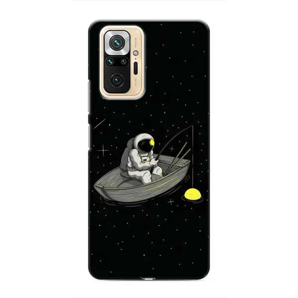 Чехол с рисунком «Космонавт на рыбалке» для Xiaomi Redmi Note 10 Pro Чехол с рисунком «Космонавт на рыбалке» для Xiaomi Redmi Note 10 Pro