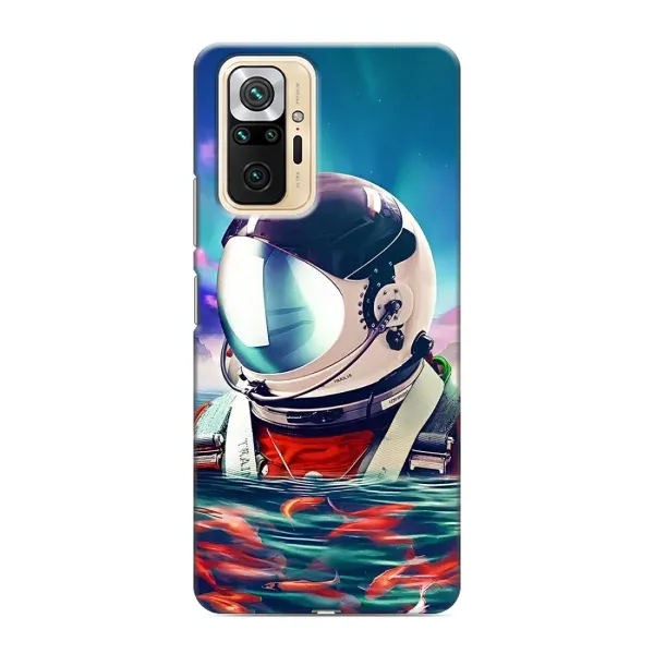 Чехол с рисунком «Космонавт в воде» для Xiaomi Redmi Note 10 Pro Чехол с рисунком «Космонавт в воде» для Xiaomi Redmi Note 10 Pro