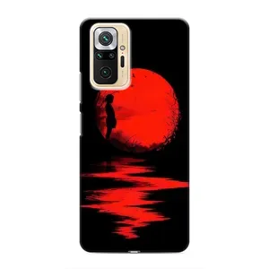 Літній Чохол на Xiaomi Redmi Note 10 Pro (Червоний Захід сонця)
