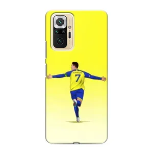 Чехол Криштиану Роналду для Xiaomi Redmi Note 10 Pro (Криштиану Аль Наср)
