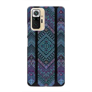 Силиконовый Чехол на Xiaomi Redmi Note 10 Pro (Крутой орнамент)