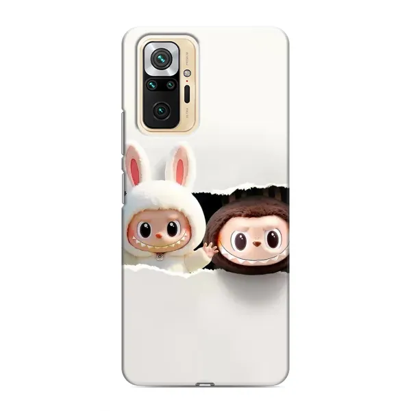 Чехол с рисунком «Фигурки Labubu» для Xiaomi Redmi Note 10 Pro Чехол с рисунком «Фигурки Labubu» для Xiaomi Redmi Note 10 Pro
