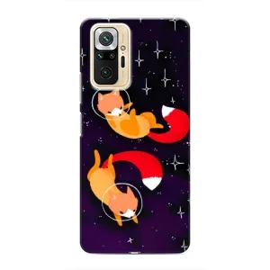 Чехол с Лисичкой для Xiaomi Redmi Note 10 Pro (Лисы)