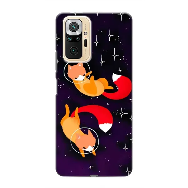 Чехол с рисунком «Лисы» для Xiaomi Redmi Note 10 Pro Чехол с рисунком «Лисы» для Xiaomi Redmi Note 10 Pro
