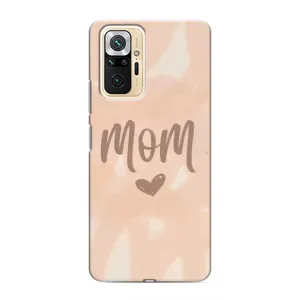 Чехол с рисунком «Love mom» для Xiaomi Redmi Note 10 Pro