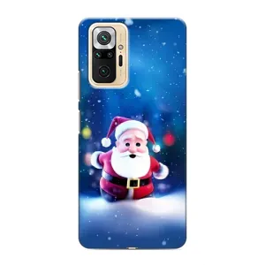 Чохли на Новий Рік Xiaomi Redmi Note 10 Pro (Маленький Дід Мороз)