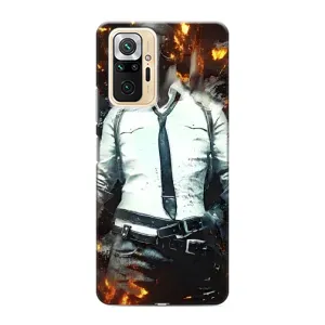 Чохол з картинкою "Герой Pubg" на Xiaomi Redmi Note 10 Pro (Man Пубг)